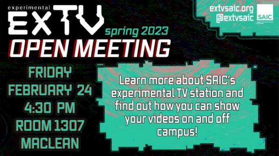 ExTV is Having an Open Meeting!